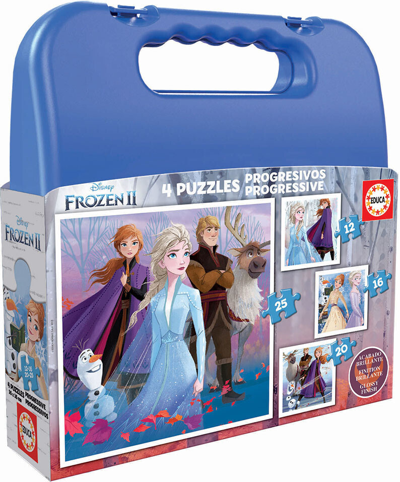 Photos - Jigsaw Puzzle / Mosaic Educa Borrás Educa Borrás Progressive Puzzles Frozen II 12+16+20+25 ( 1811