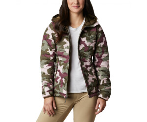 Columbia Powder Lite Hoodie Jacket Woman olive green traditional camo au  meilleur prix sur idealo.fr