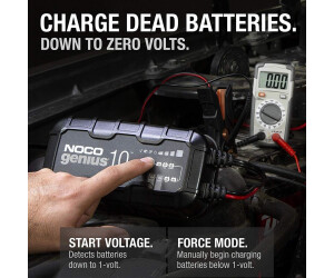 Autobatterie laden mit Ladegerät ohne Ausbau - NOCO GENIUS 10 - 8