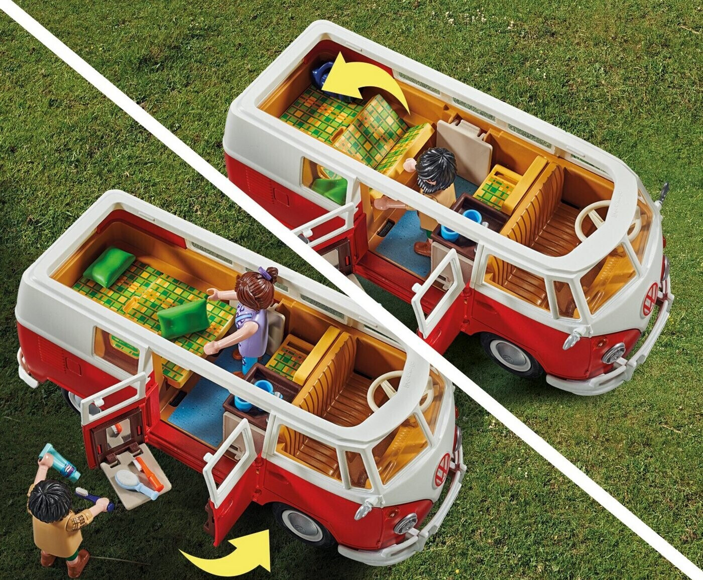 Playmobil Specialutgåva Volkswagen T1 Camping Bus Flerfärgad