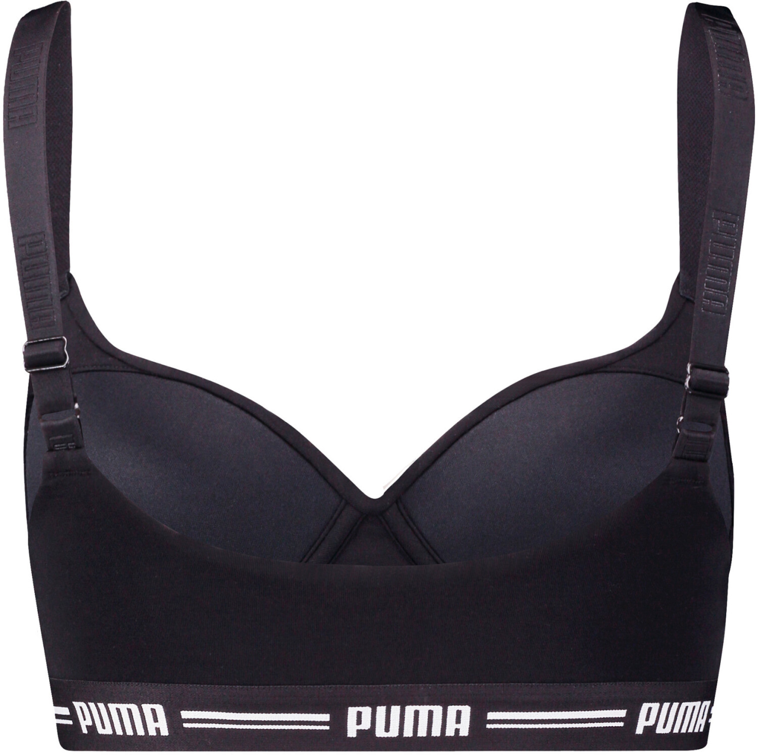 Buy Puma Black Coloured Lightly Padded Strappy Mix Bra 51699301 - Bra for  Women 7141356