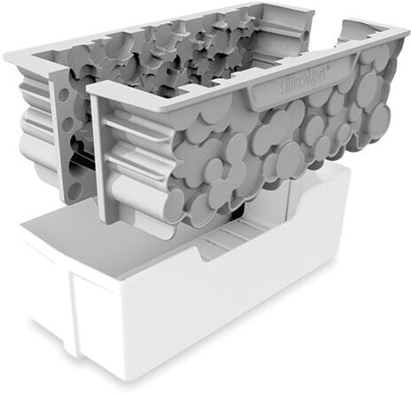 Acheter moule silicone 3D Bûche Sapin de Silikomart