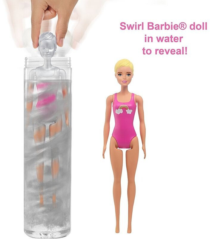 Barbie colour reveal doll slumber party store