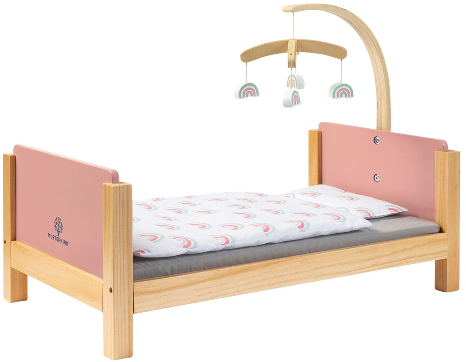 Musterkind Doll Bed Barlia with Mobile