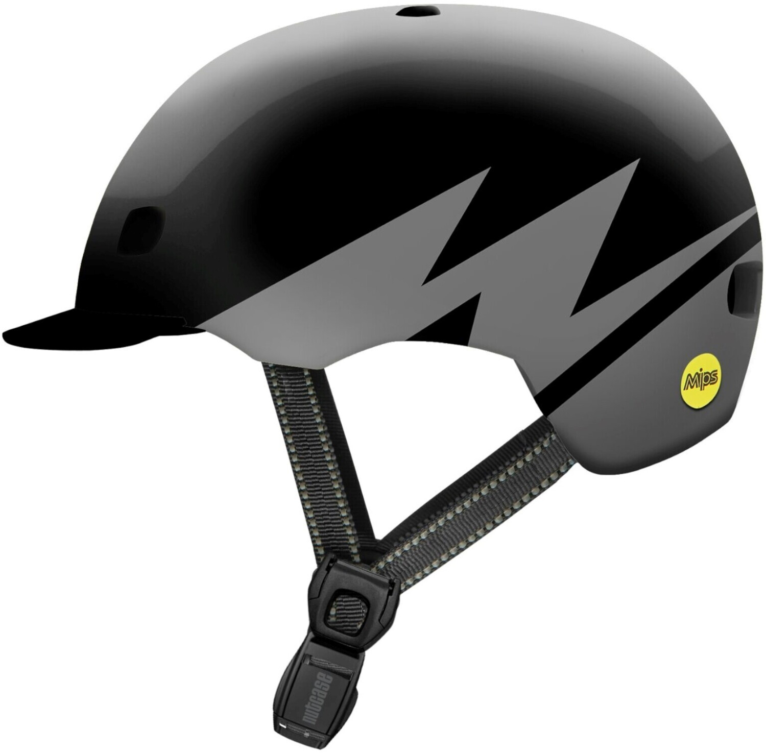 Nutcase Reflective Street Darth Lightnin Mips
