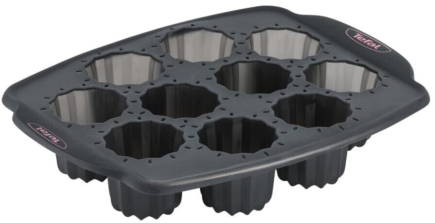 Tefal Moule à cannelés CrispyBake CakeFactory 10 empreintes