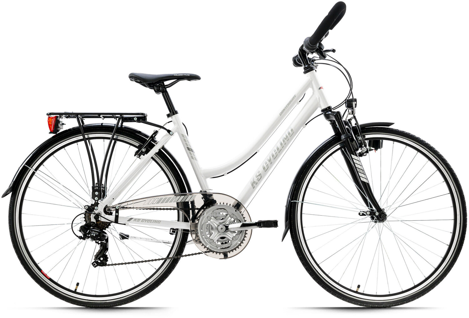 KS Cycling Canterbury 28 Multi Lady (white)