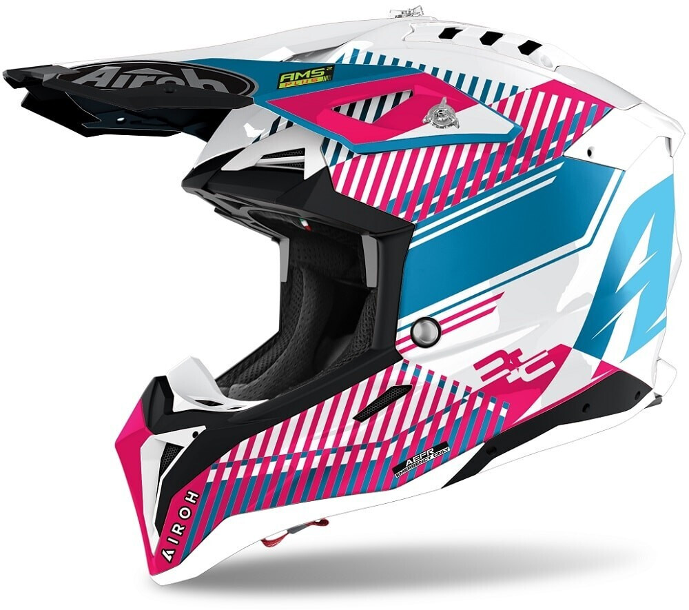 Airoh Aviator 3 Wave Pink
