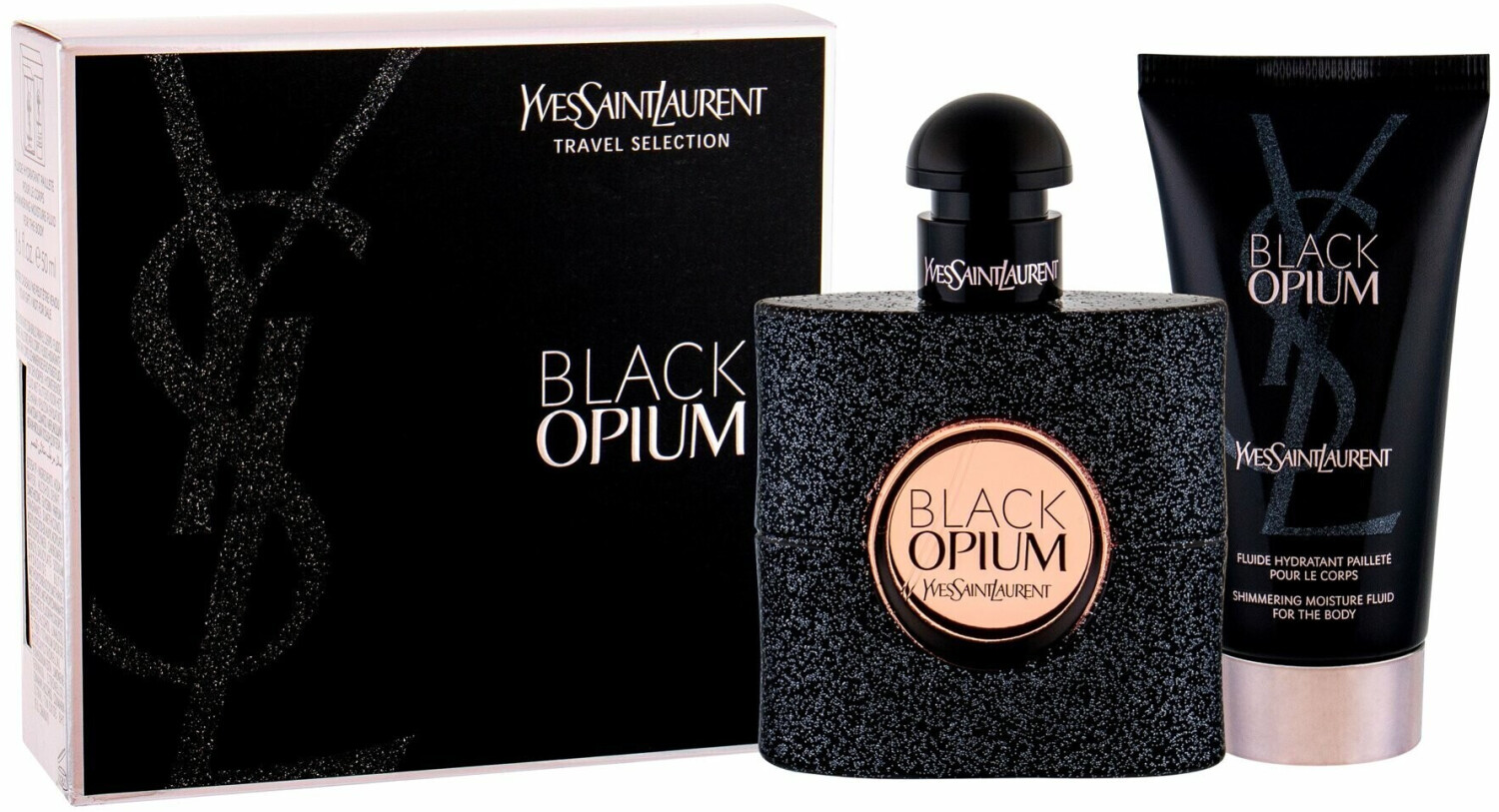 Sammler Yves St Laurent Schwarz Opium Parfüm Flasche 50 mls Leer