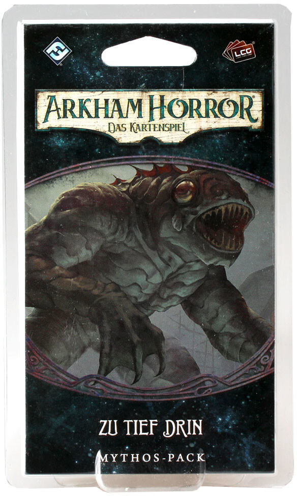 Arkham Horror LCG - Zu tief drin Erweiterung (DE)