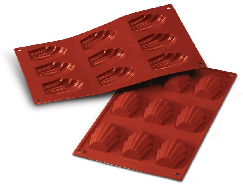 Silikomart Moule en silicone marron pour 9 madeleines