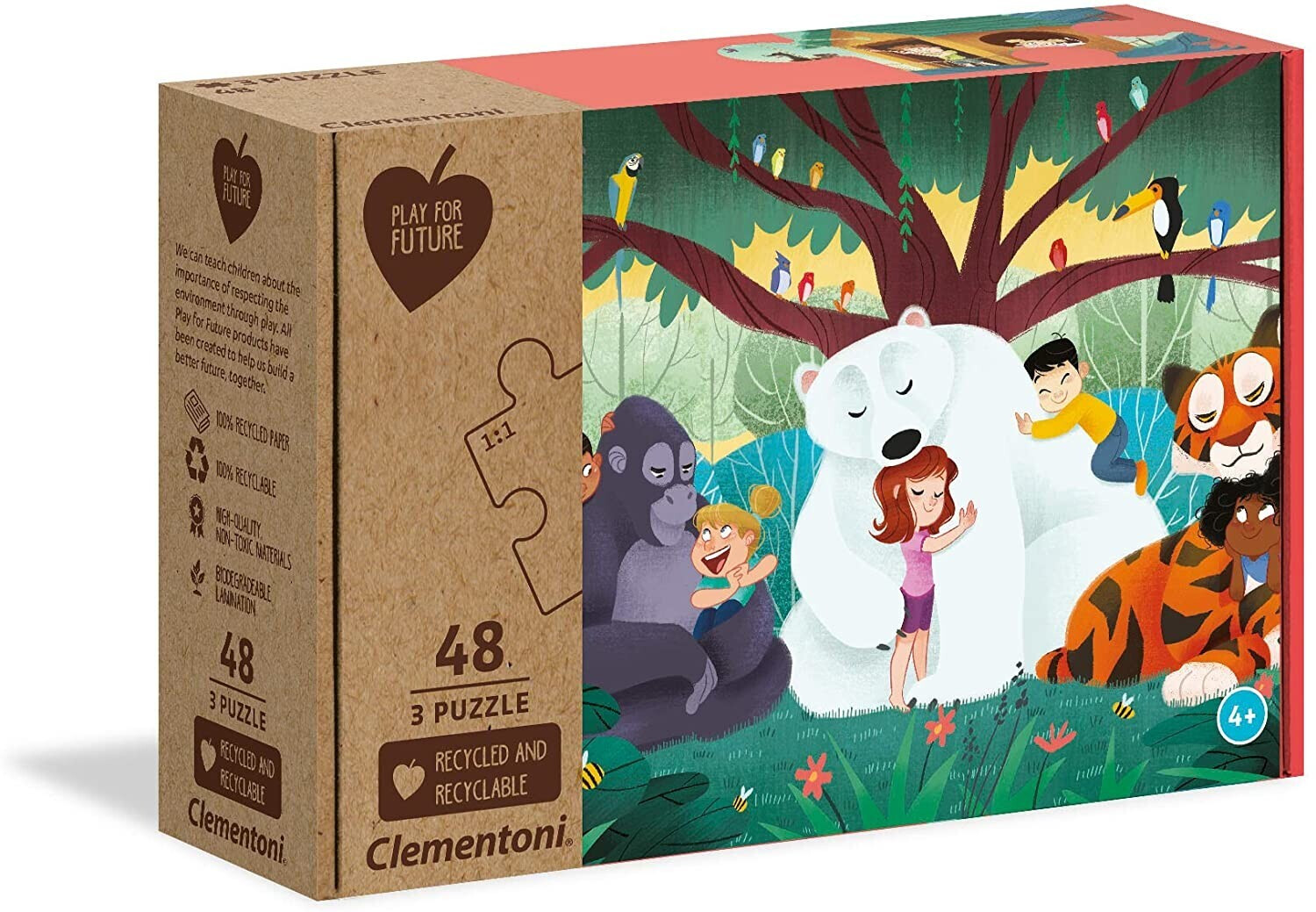 Clementoni Fantasyland (3 x 48 pièces)