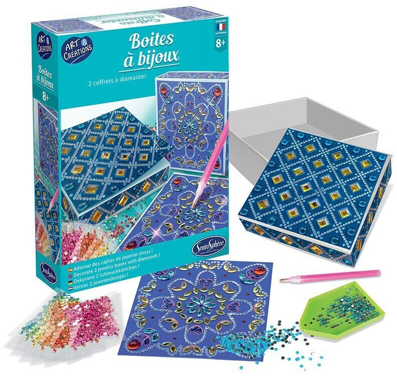 Sentosphère Boîtes à bijoux à diamanter
