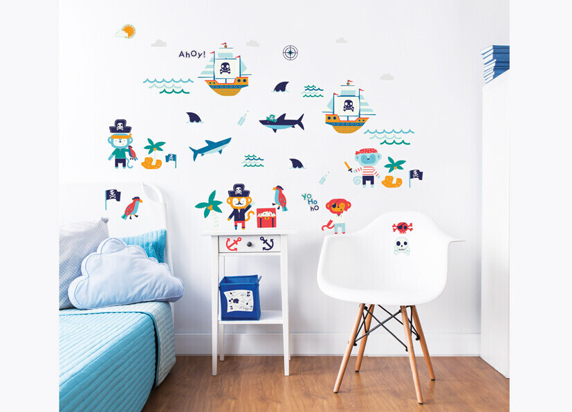 Walltastic Stickers pirates