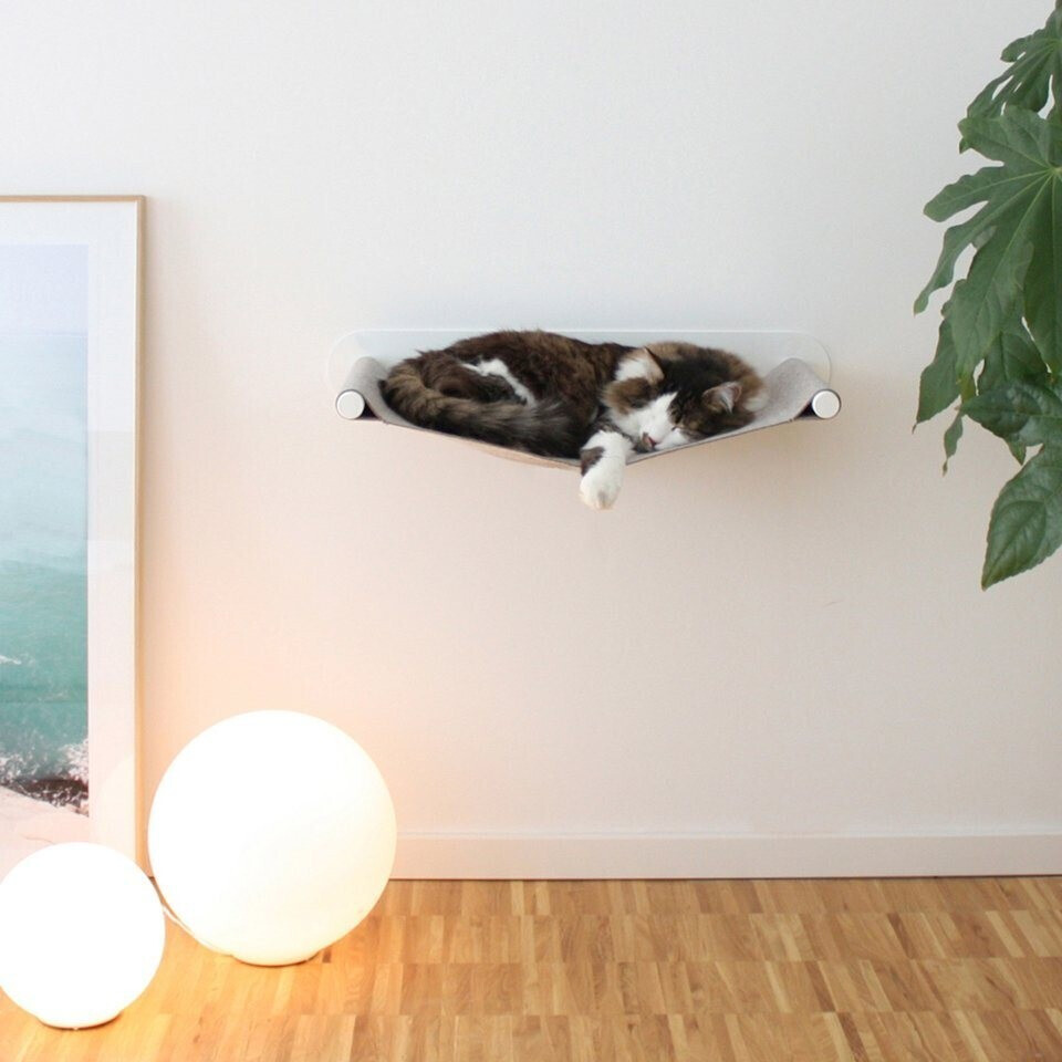 LucyBalu Hamac pour chat Sand-White LucyBalu Hamac pour chat Sand-White