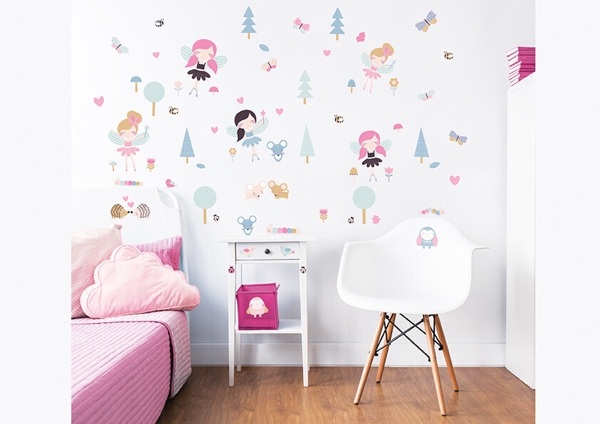 Walltastic Stickers fées de la forêt