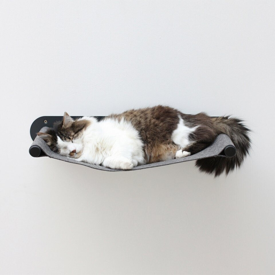 LucyBalu Hamac pour chat Anthrazit-Grey LucyBalu Hamac pour chat Anthrazit-Grey