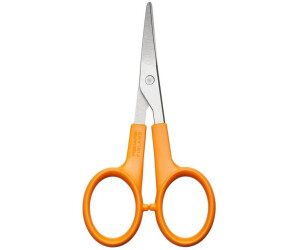 Classic Nail Scissor Bent, Orange