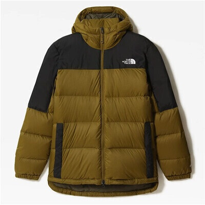 The North Face Diablo Hooded Down Jacket (4M9L) fir green/tnf black au