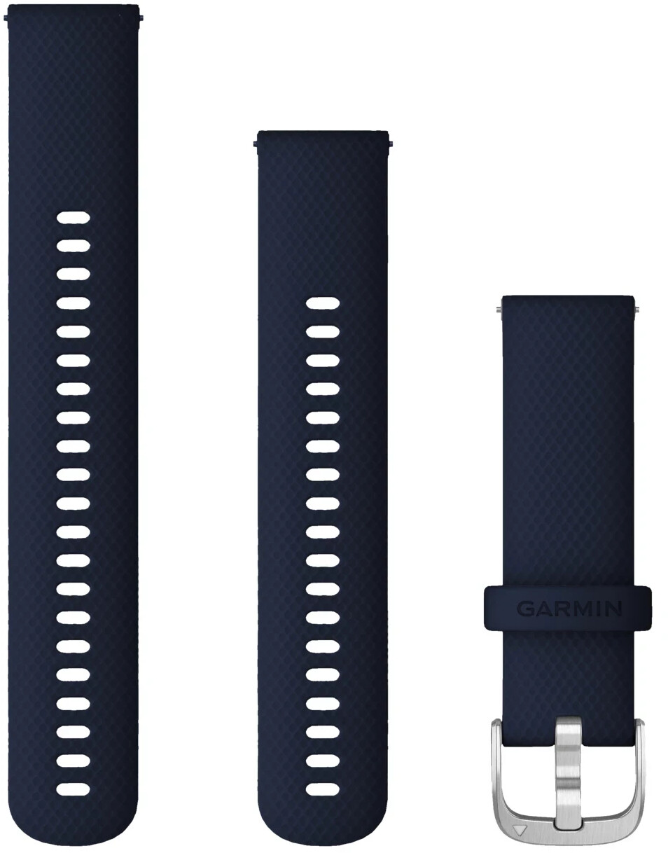 Garmin Garmin Vivoactive 4 Strap (dark blue/silver)