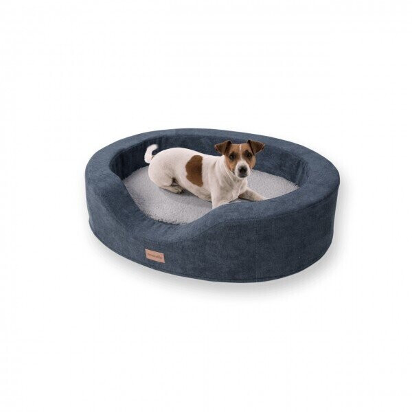 Brunolie Lotte Dog Bed M 80x60cm Grey
