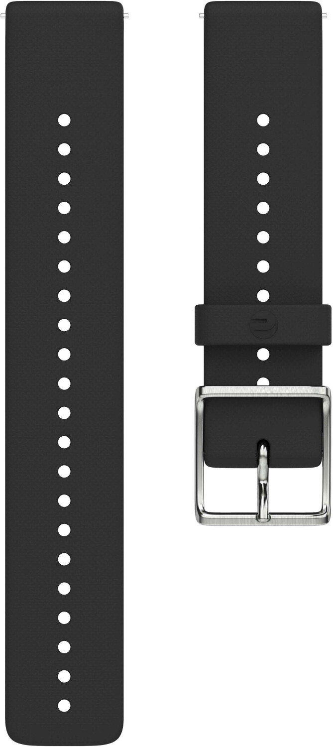 Photos - Smartwatch Band / Strap Polar Ignite Silicone Wristband Black S 
