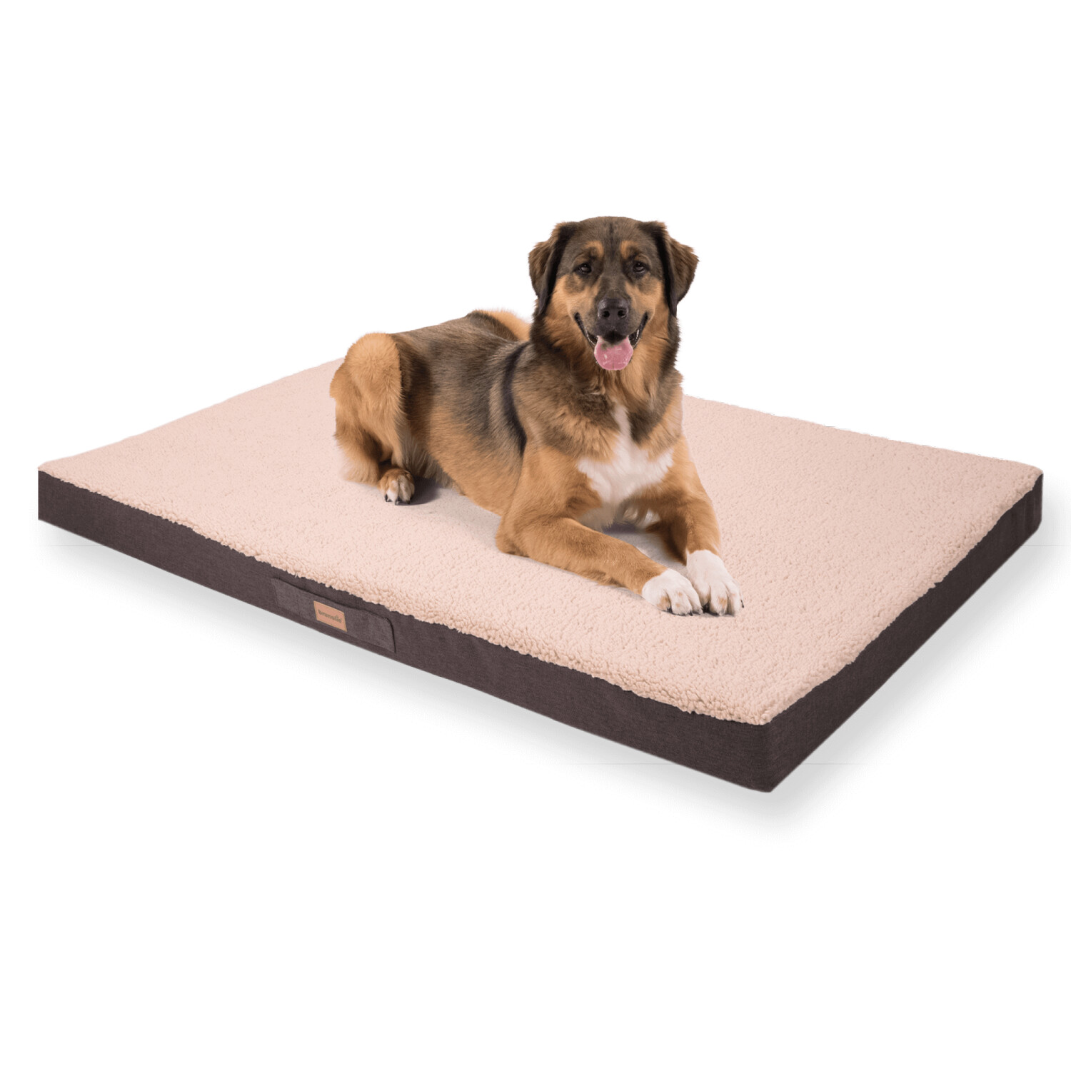 Brunolie Balu Orthopedic Dog Bed XXL 140x100cm Beige