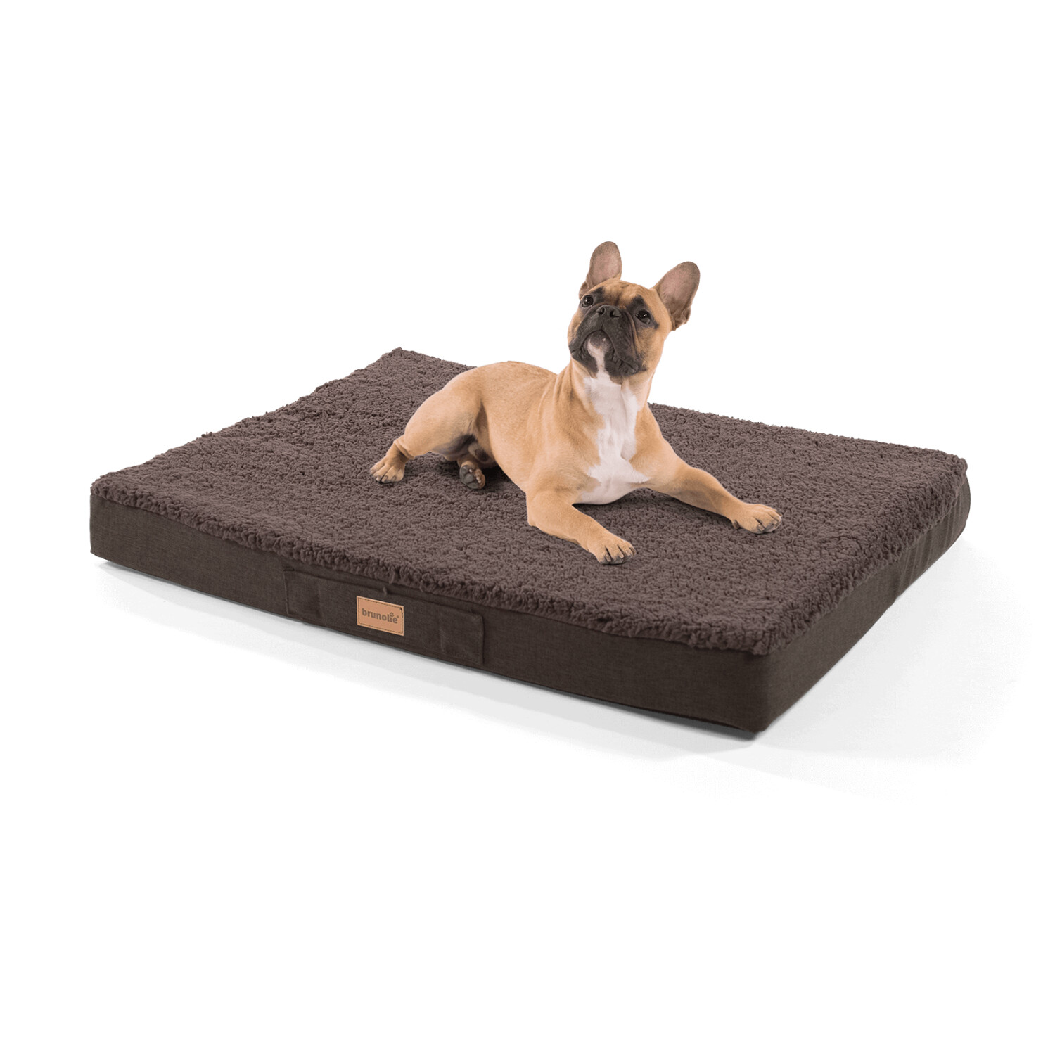 Brunolie Balu orthopedic Dog Bed M 79x60cm Dark Brown