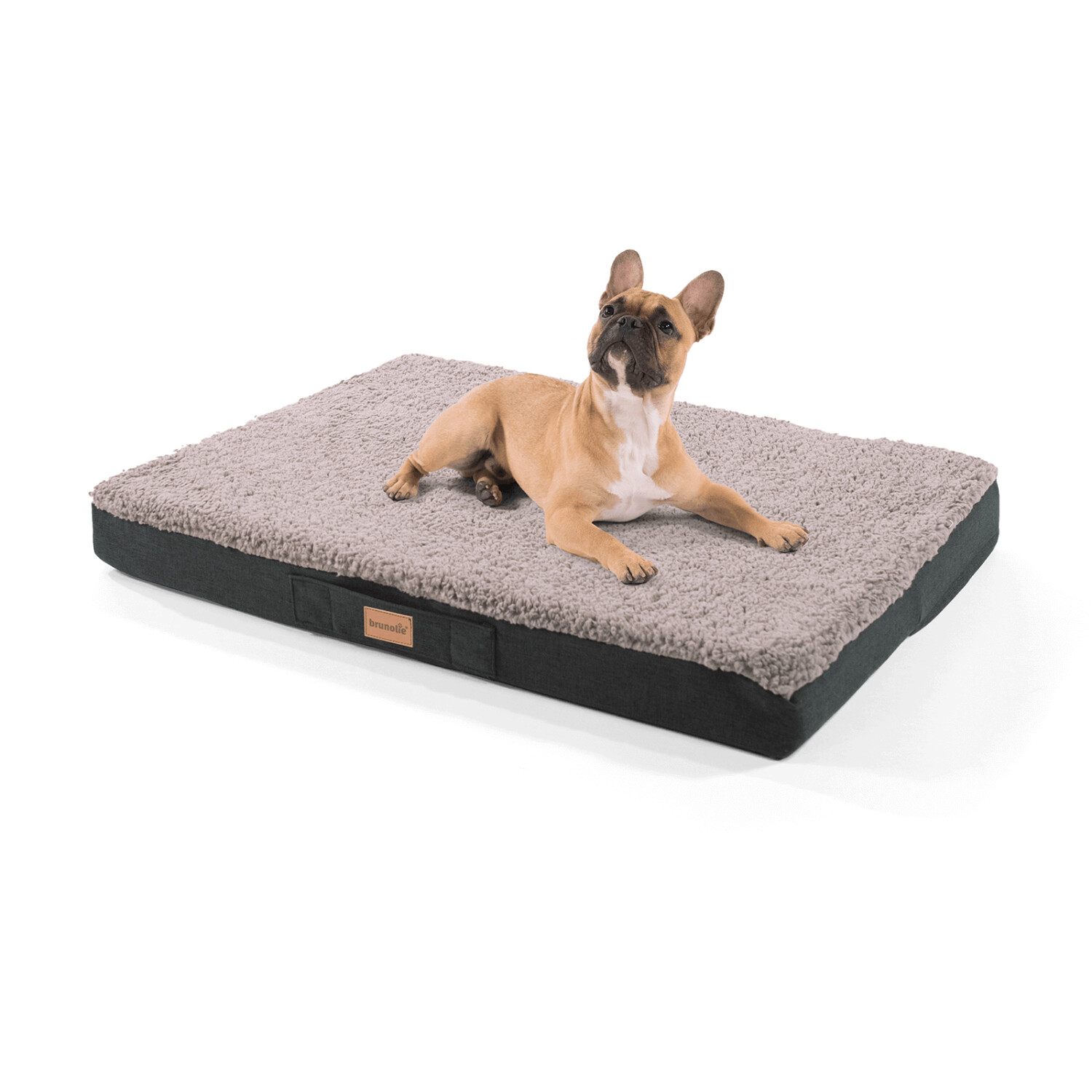 Brunolie Balu orthopedic Dog Bed M 79x60cm Grey