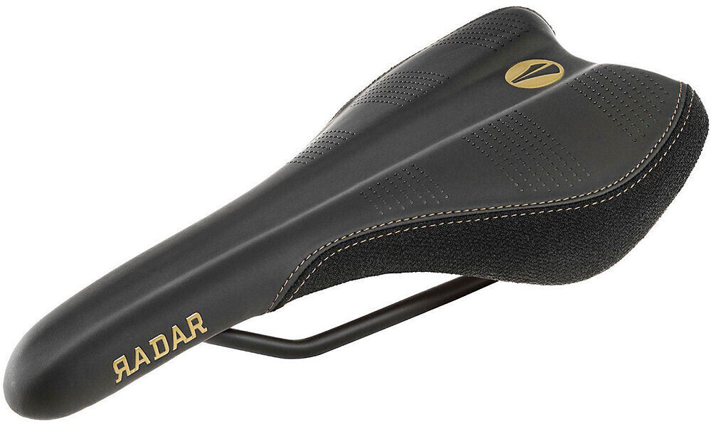 SDG Radar MTN Cro-Mo Saddle - black/Tan - 138mm Wide