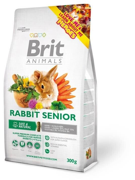 Brit Animals Rabbit Senior Complete 300g