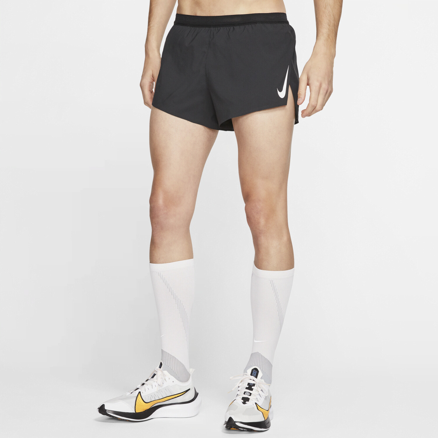 Pantalón Corto + Malla Nike - Negro - Pantalón Running Hombre 