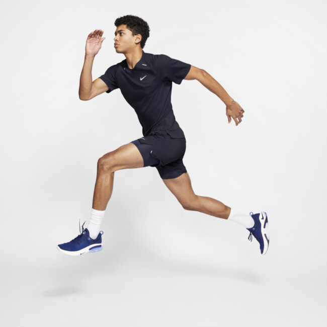 nike flex stride 2 in 1 blue
