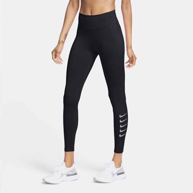 Nike Swoosh Run 7/8 Lauftights Damen (CU3116-010) schwarz ab 27,30 â¬ | Preisvergleich bei idealo.de