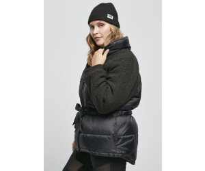 Urban Classics ab black Preisvergleich € Jacket Puffer Mix Ladies | (TB3768-00007-0037) Sherpa bei 49,90