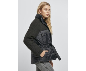 Urban Classics Ladies Sherpa Mix Puffer Jacket (TB3768-00007-0037) black ab  49,90 € | Preisvergleich bei