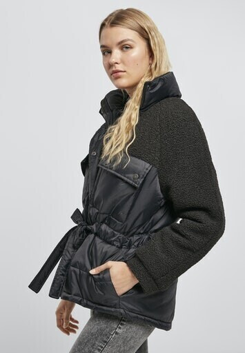 Urban (TB3768-00007-0037) Ladies | € Preisvergleich Mix Puffer 49,90 ab black bei Classics Sherpa Jacket