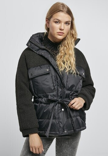 Urban black Classics Preisvergleich Jacket 49,90 Mix Sherpa Puffer (TB3768-00007-0037) bei Ladies € ab |