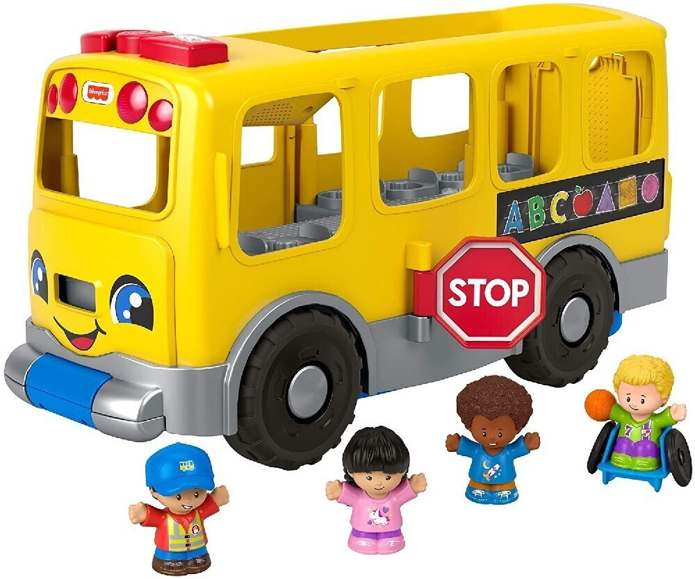Fisher-Price Large Yellow School Bus (GTL68) au meilleur prix sur
