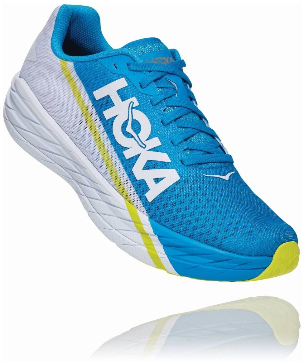 Hoka One One Rocket X Unisex (1113532- WDVB) white/diva blue