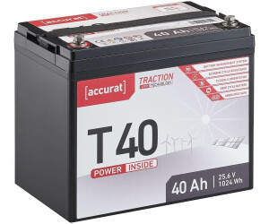 Accurat Traction T20 24V LFP Lithium Versorgungsbatterie 20Ah