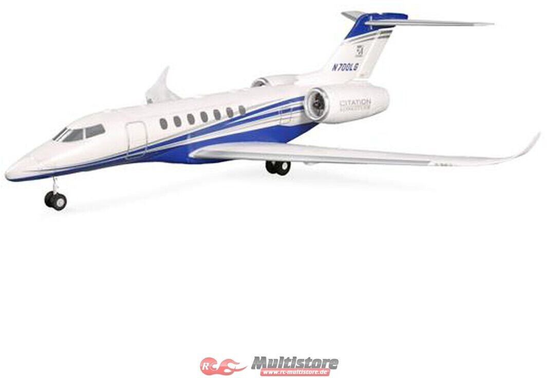 E-flite UMX Citation Longitude Twin 30mm EDF BNF Basic with SAFE Select