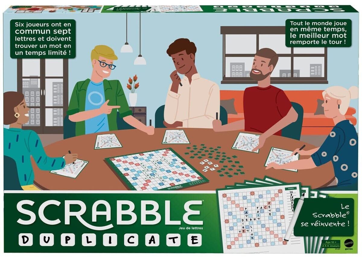 Scrabble Voyage de Luxe - Cdiscount Jeux - Jouets