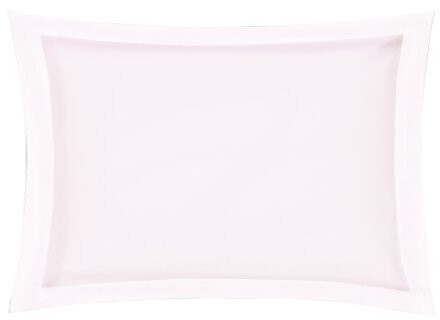 Blanc Des Vosges Taie d'oreiller satin 50 x 75 cm guimauve