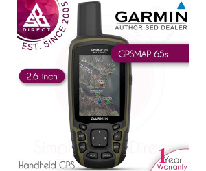 Garmin GPSMAP 65s 2.6 GPS with Built-in Bluetooth Black 010-02451-10 -  Best Buy