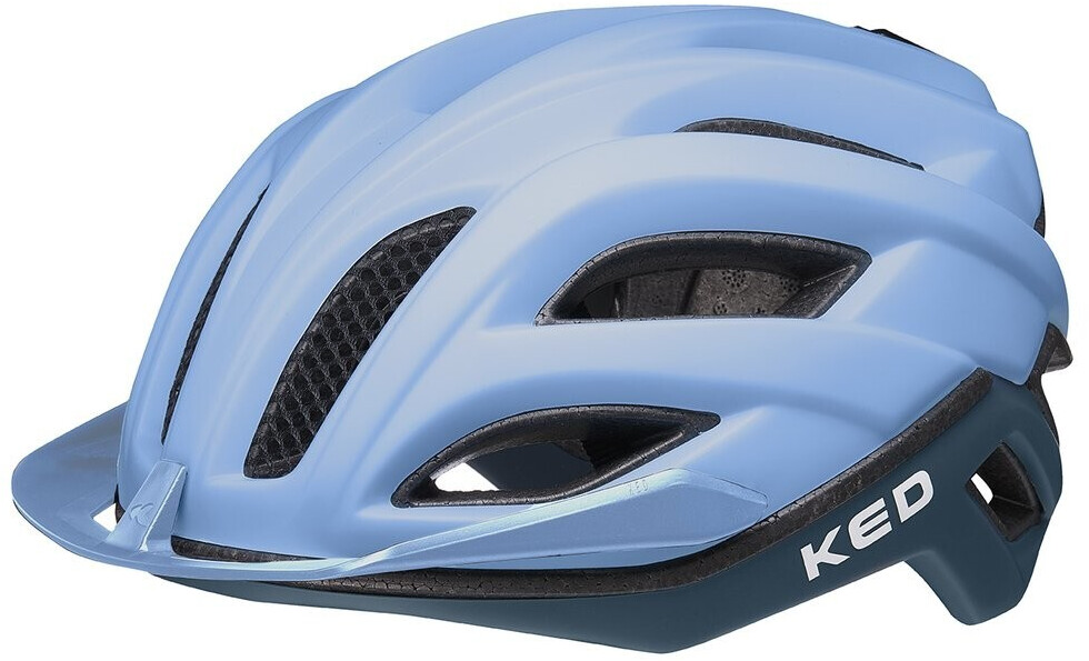 KED Champion Visor blue matt