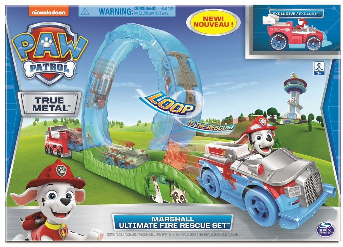 Nickelodeon Paw Patrol True Metal Ultimate Fire Rescue Track Set