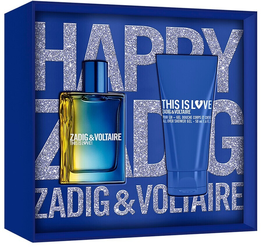 Zadig & Voltaire This is Love Him Set (EdT 50ml + SG 50ml)