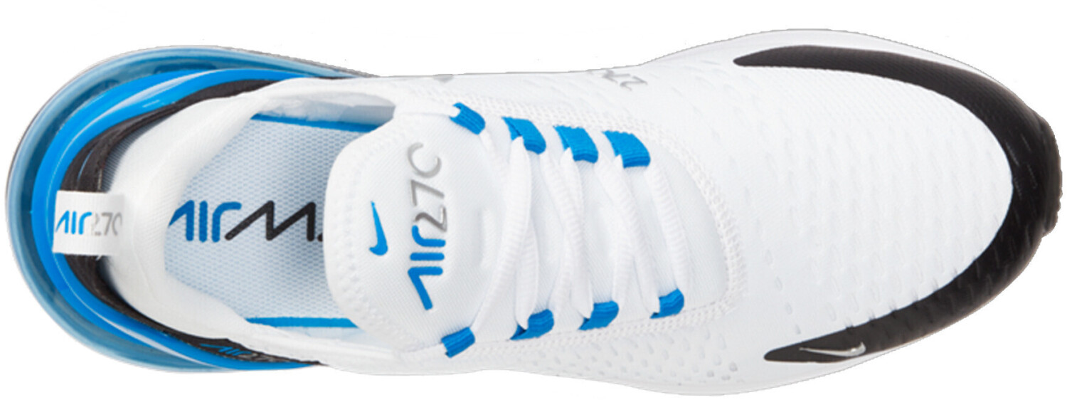 Air max 270 - men's white/metallic silver/photo blue clearance