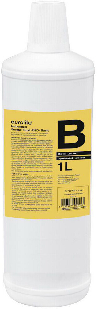 Eurolite Smoke Fluid B2D Basic